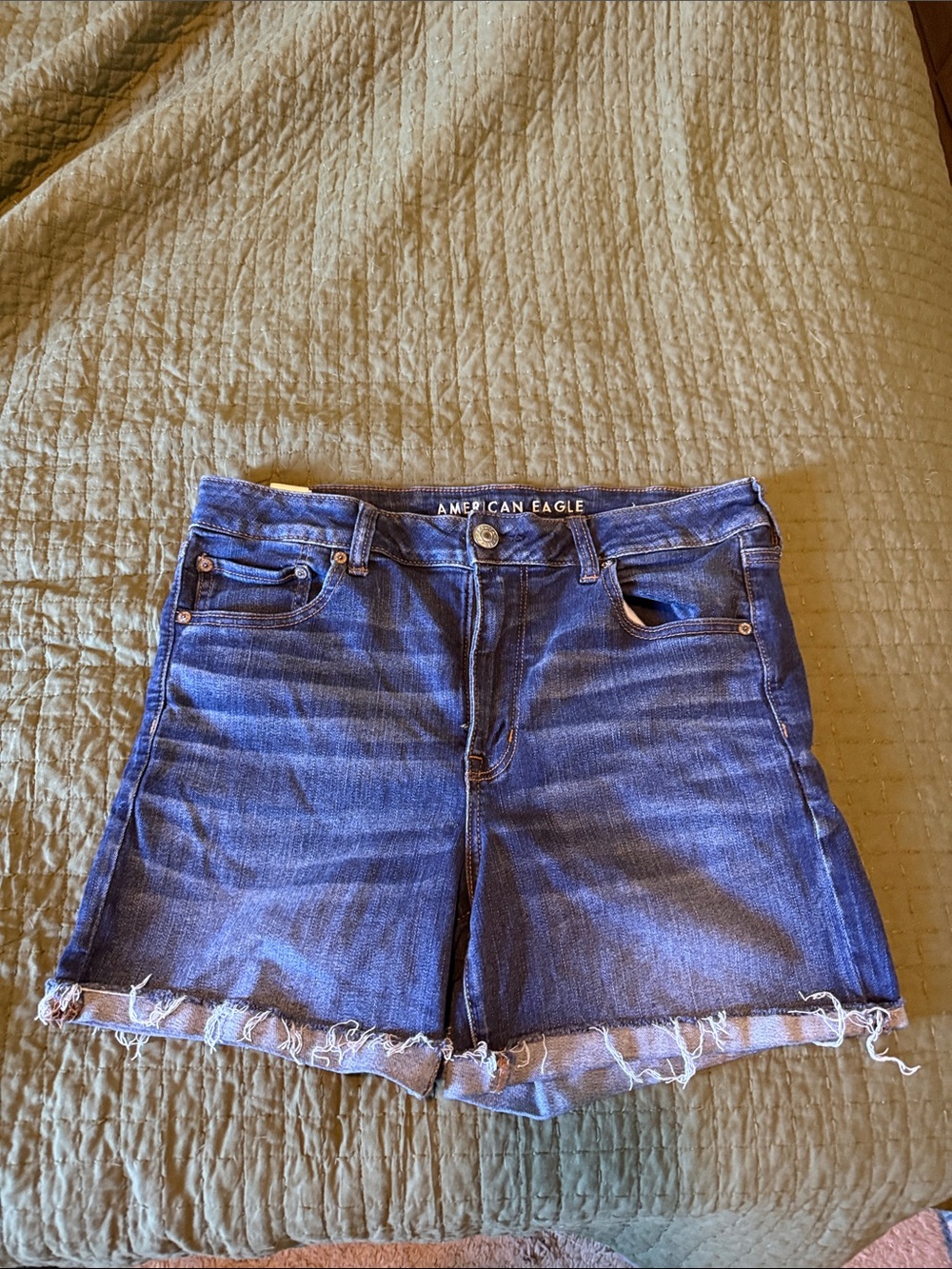 American Eagle Outfitters hi rise midi short